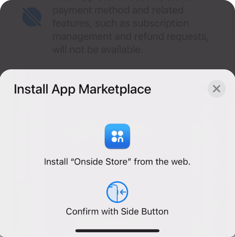 Allow Installation